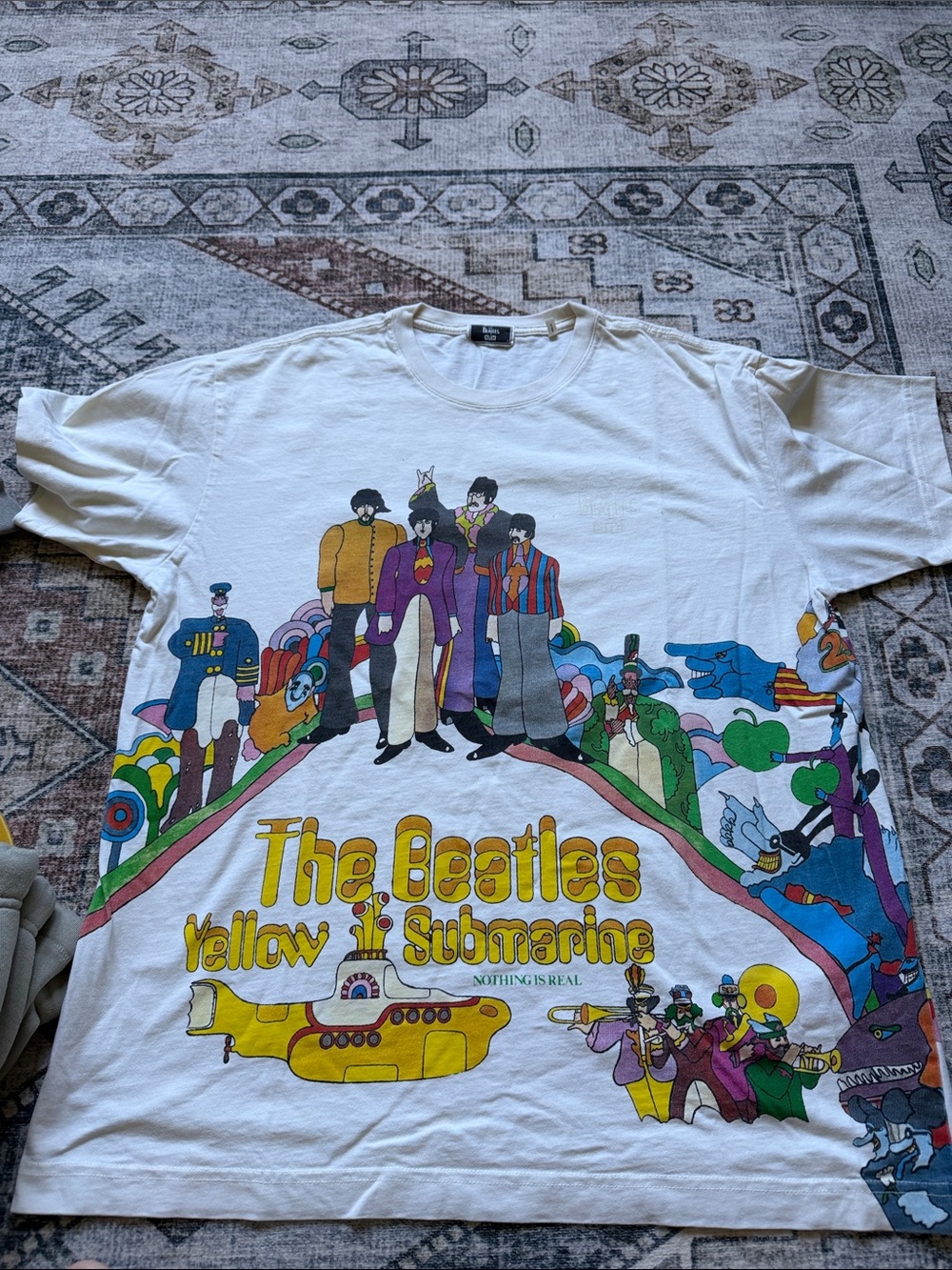 Kith White Beatles Yellow Submarine Graphic Tee